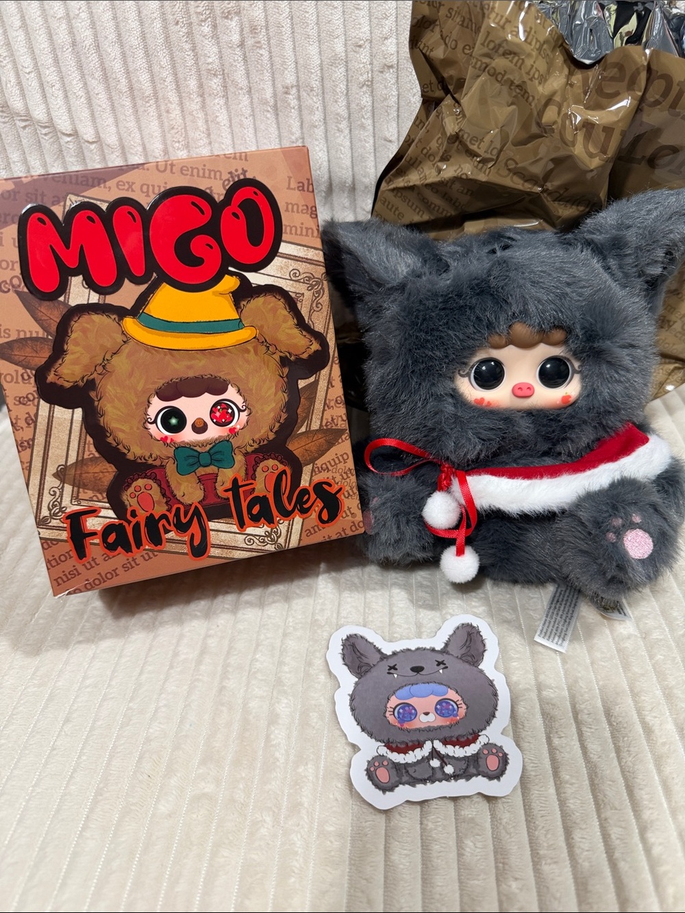 MATERNAL GRANDMOTHER - Migo Fairy Tales  Plush.New.Box opened to verify.